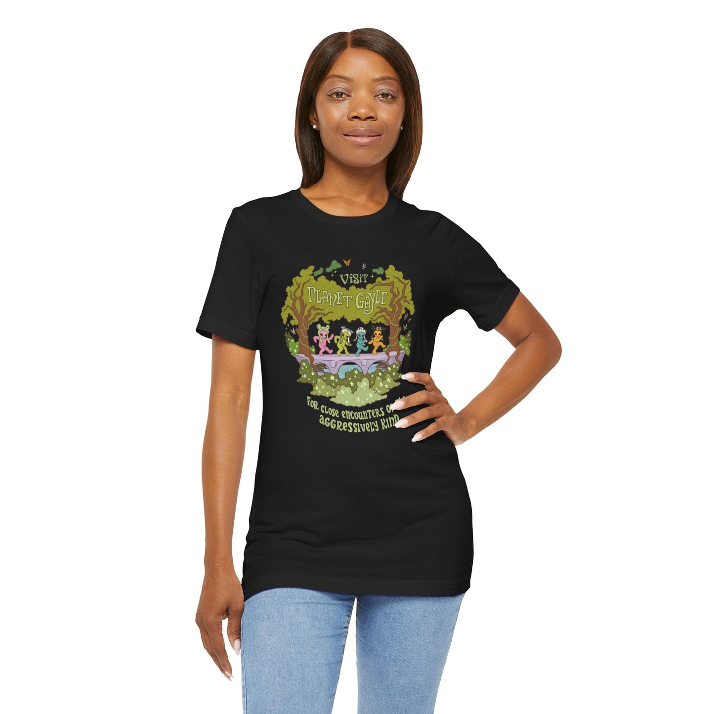 Visit Planet Gayle - Unisex Jersey Short Sleeve Tee - Multiple Options