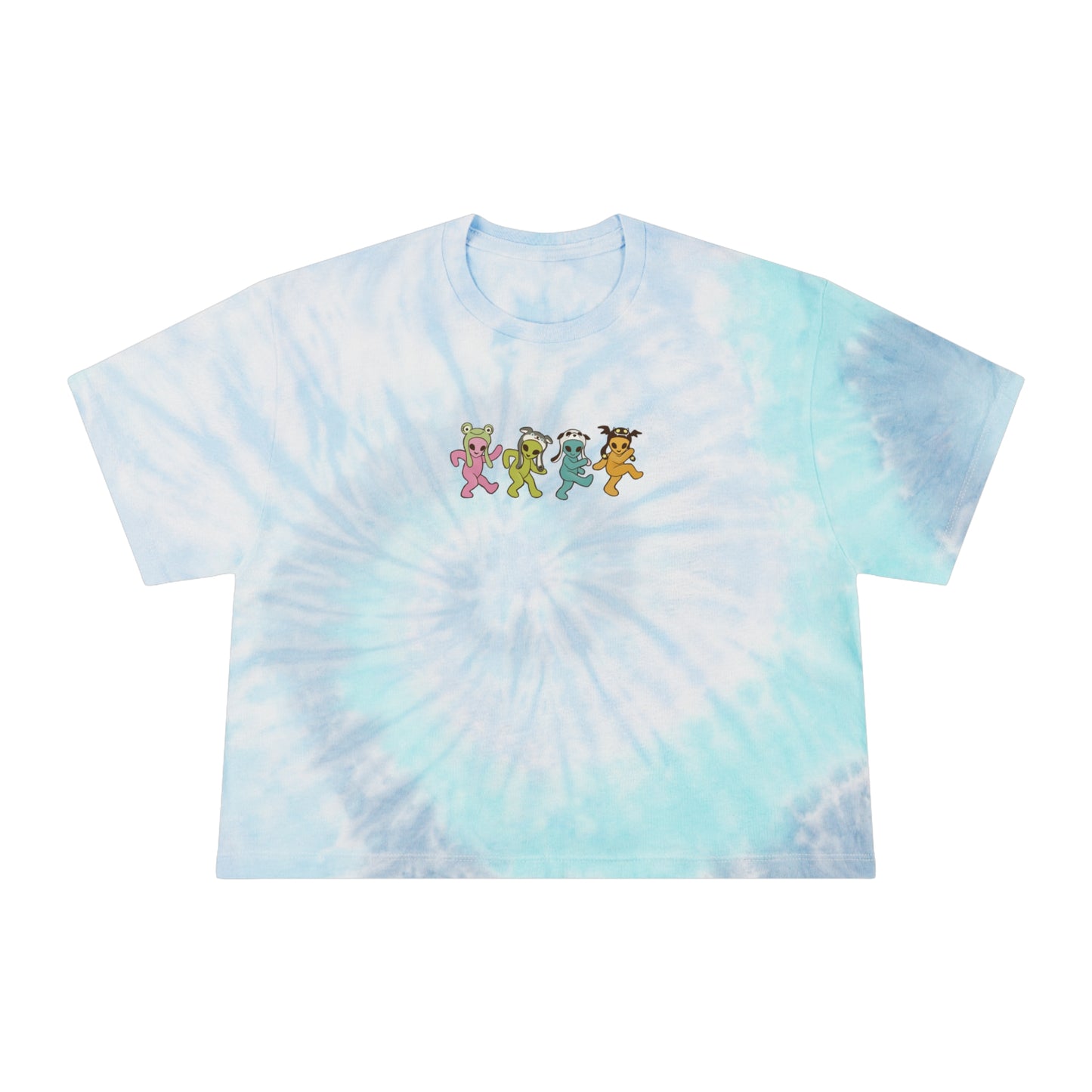 Gayleians on Parade - Women's Tie-Dye Crop Tee