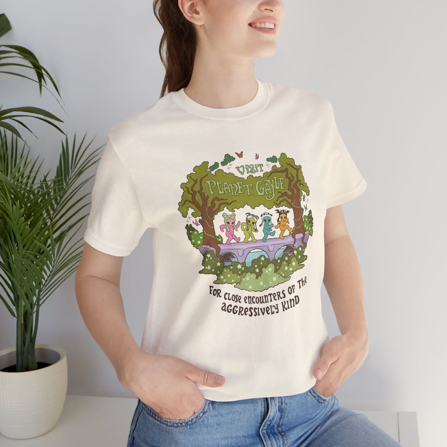 Visit Planet Gayle - Unisex Jersey Short Sleeve Tee - Multiple Options