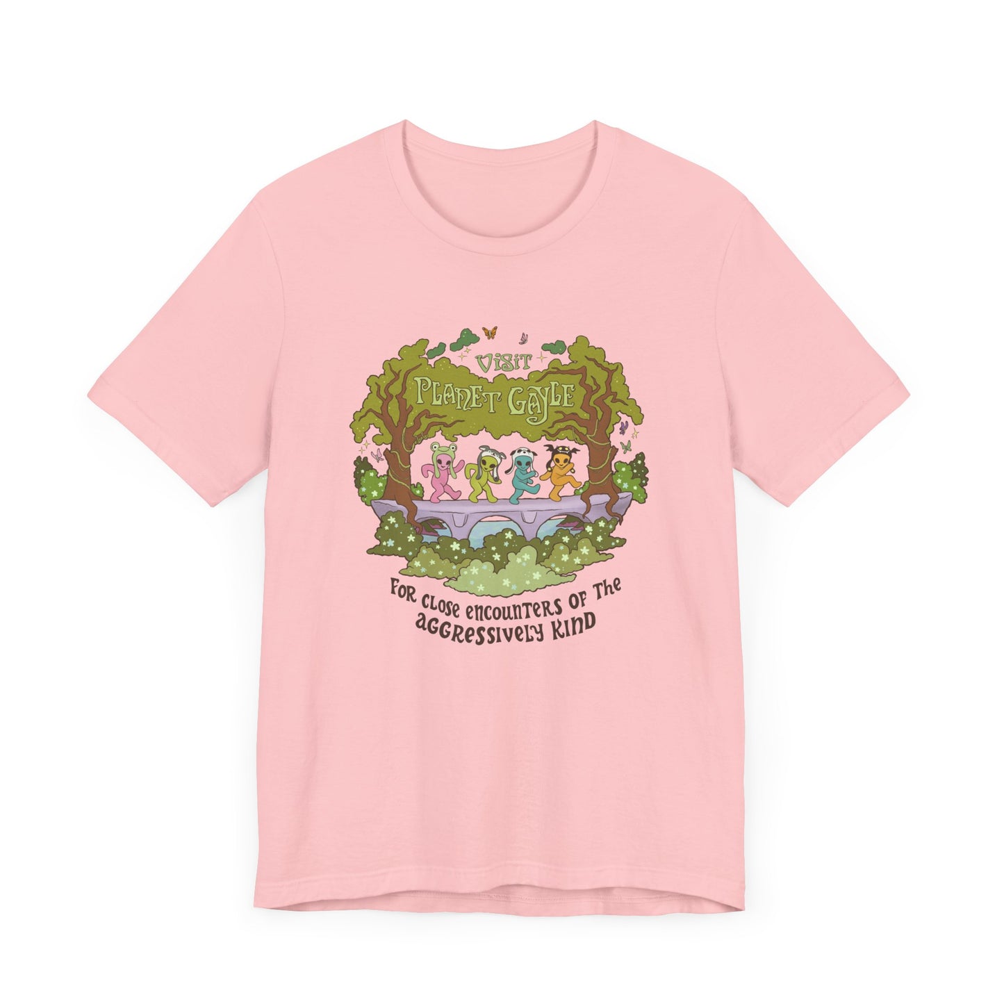 Visit Planet Gayle - Unisex Jersey Short Sleeve Tee - Multiple Options