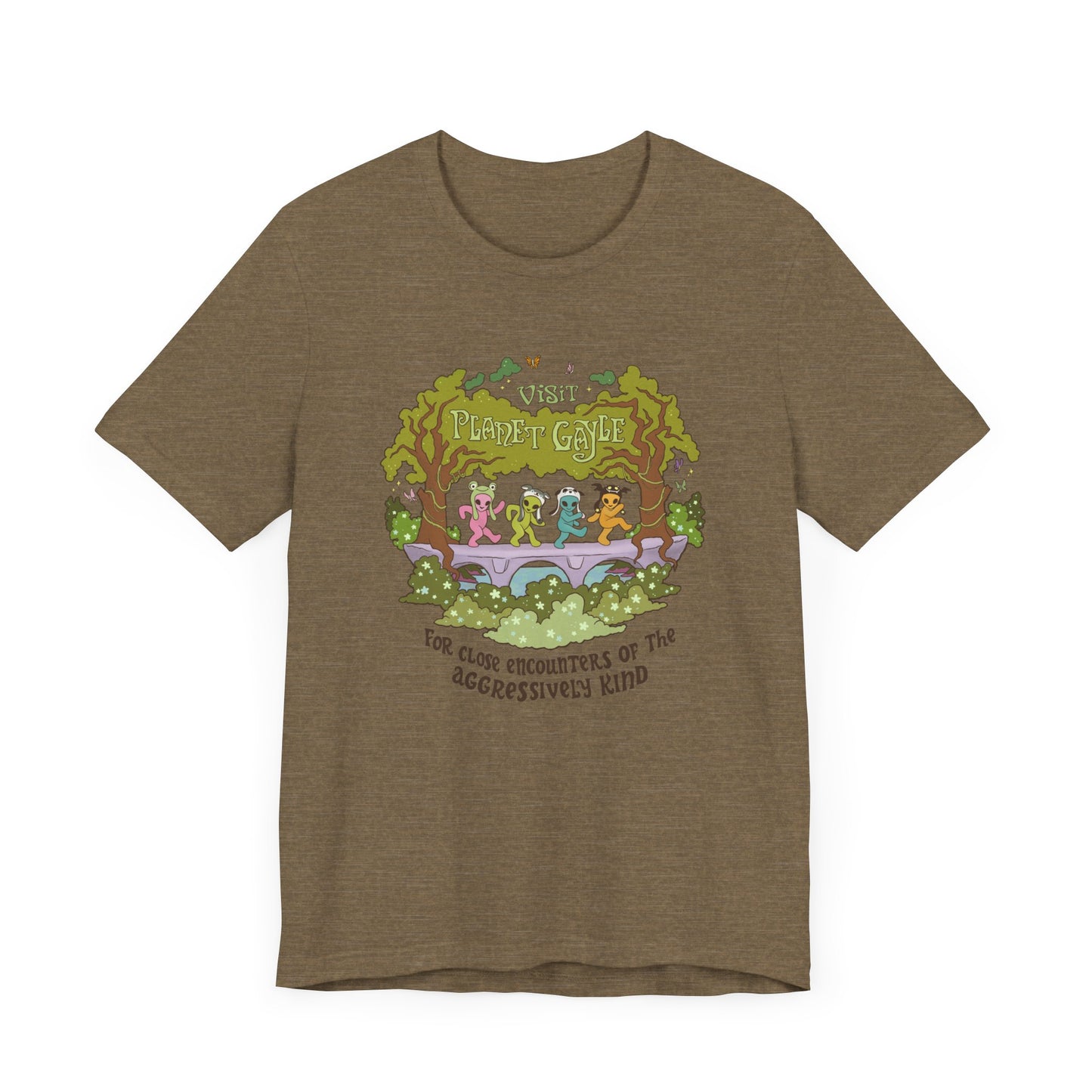 Visit Planet Gayle - Unisex Jersey Short Sleeve Tee - Multiple Options