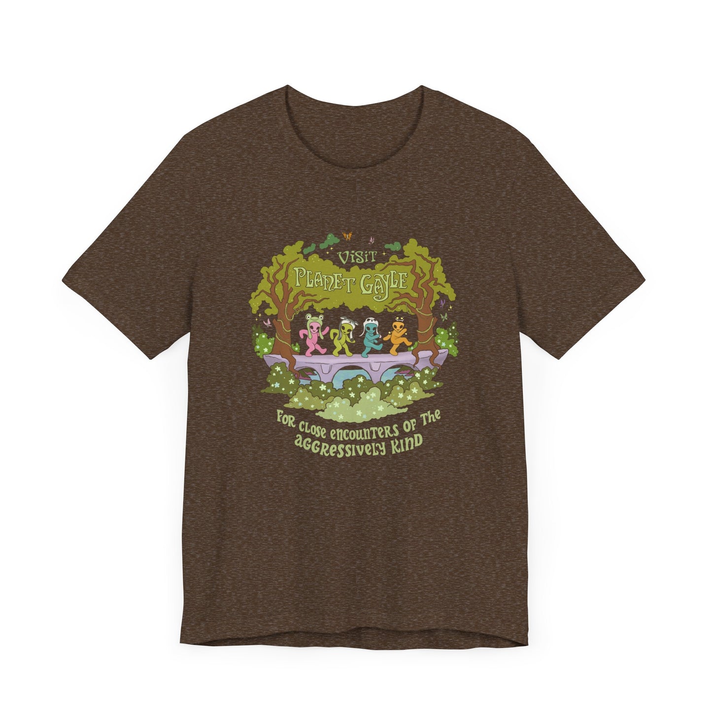 Visit Planet Gayle - Unisex Jersey Short Sleeve Tee - Multiple Options