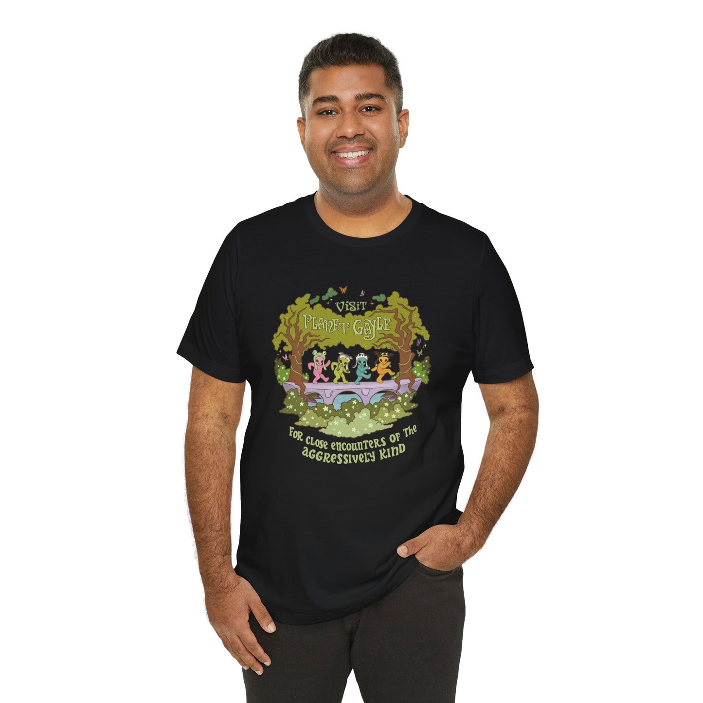 Visit Planet Gayle - Unisex Jersey Short Sleeve Tee - Multiple Options