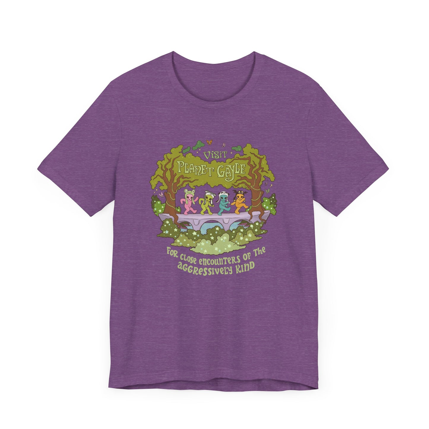 Visit Planet Gayle - Unisex Jersey Short Sleeve Tee - Multiple Options