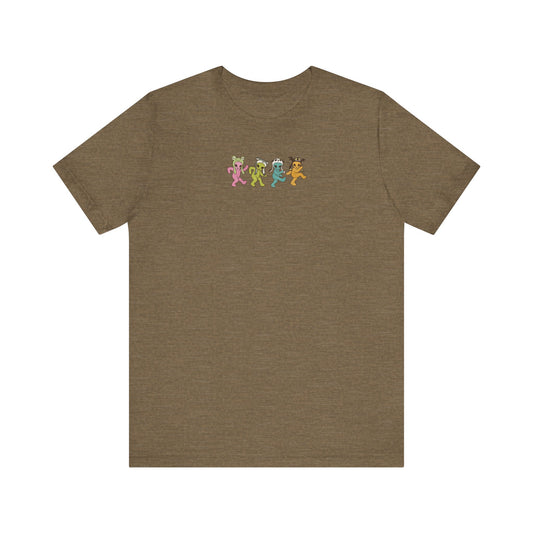 Gayleians on Parade - Unisex Jersey Short Sleeve Tee - Heather Olive