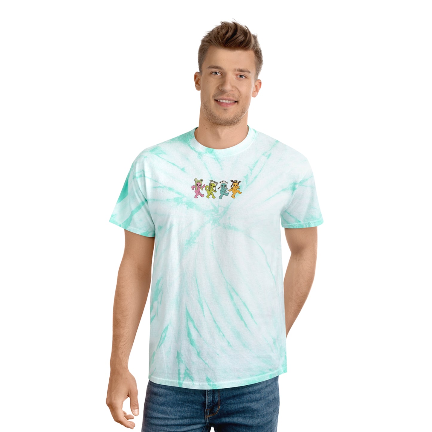 Gayleians On Parade - Tie-Dye Tee Mint Cyclone