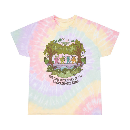 Visit Planet Gayle - Spiral Tie-Dye Tee