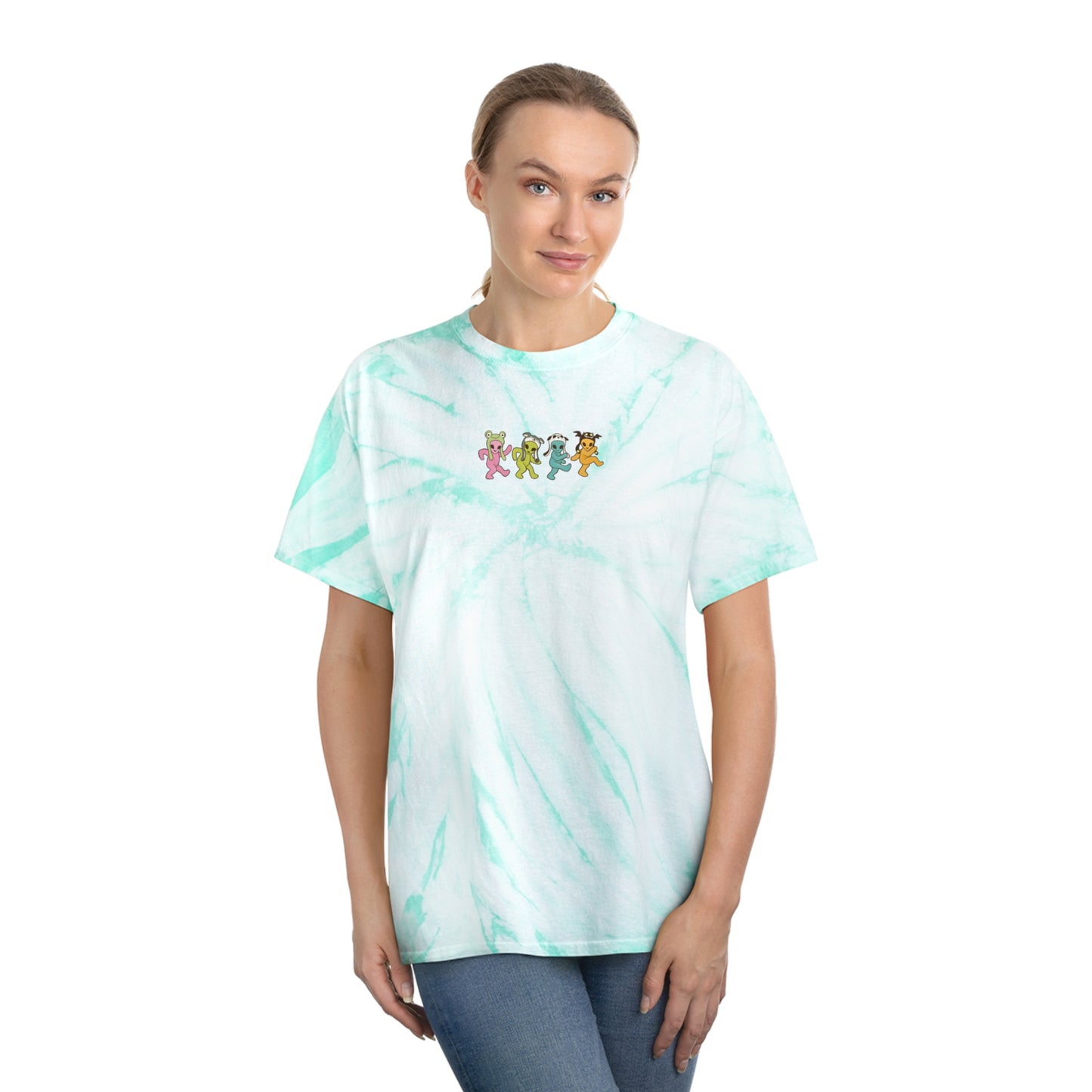 Gayleians On Parade - Tie-Dye Tee Mint Cyclone