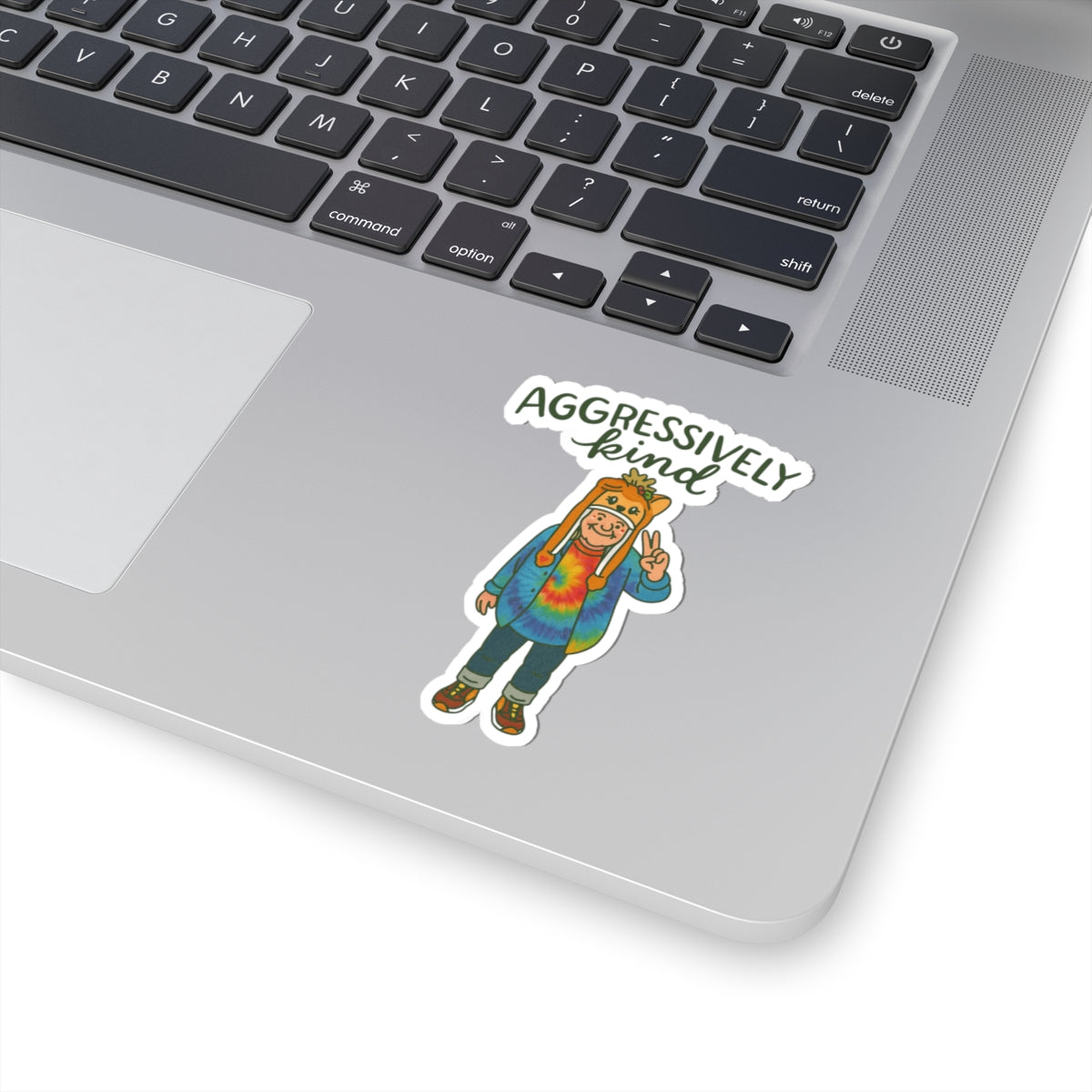 Aggressively Kind Gayle 3x3" Kiss-Cut Stickers