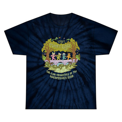 (new!) Visit Planet Gayle - 100% Cotton Tie-Dye Tee - Multiple options
