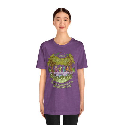 Visit Planet Gayle - Unisex Jersey Short Sleeve Tee - Purple