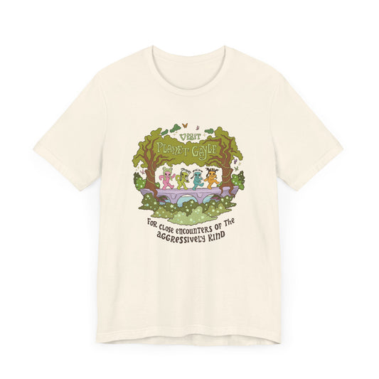 Visit Planet Gayle - Unisex Jersey Short Sleeve Tee