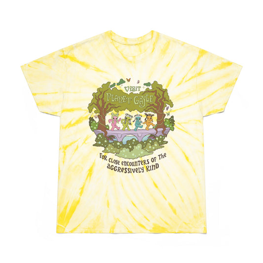 Visit Planet Gayle - Cyclone Tie-Dye Tee