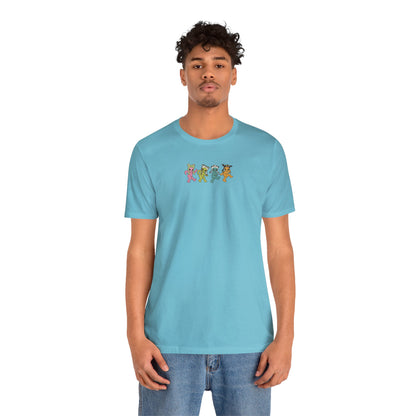 Gayleians on Parade - Unisex Jersey Short Sleeve Tee - Turquoise